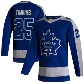 Men's Conor Timmins Toronto Maple Leafs 2020/21 Reverse Retro Jersey - Blue Authentic