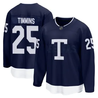 Men's Conor Timmins Toronto Maple Leafs 2022 Heritage Classic Jersey - Navy Breakaway