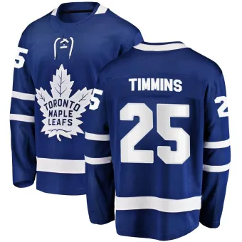 Men's Conor Timmins Toronto Maple Leafs Home Jersey - Blue Breakaway