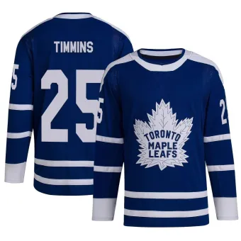 Men's Conor Timmins Toronto Maple Leafs Reverse Retro 2.0 Jersey - Royal Authentic