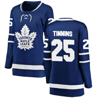 Women's Conor Timmins Toronto Maple Leafs Home Jersey - Blue Breakaway